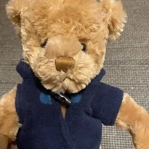 ぬいぐるみ Burberry teddy bear year 2009 BURBERRY TEDDY BEAR 2009 BROWN TAN PLUSH STUFFED TOY FLEECE